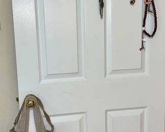 More necklaces, Macrame Style Purses