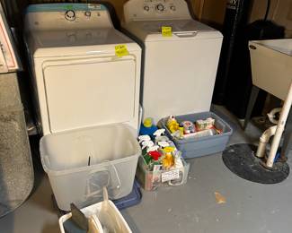 GE washer and dryer