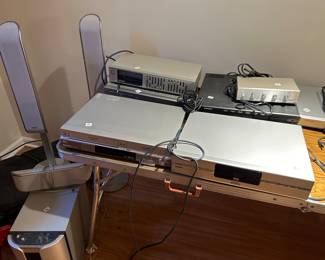 Vintage stereo equipment 