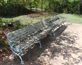 Vinttage Park Benches