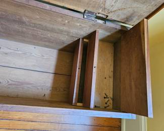 Inside chest. In great condition however the claw lock is long gone.