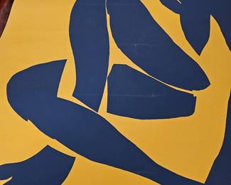 MATISSE 52 Serigraph from 1989 of a series. Printed in France.