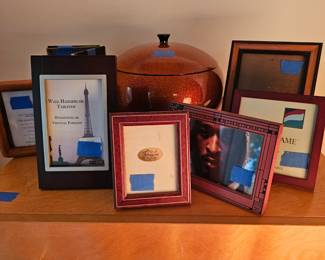 Several nice picture frames.