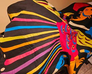 African quilt art. Vibrant!