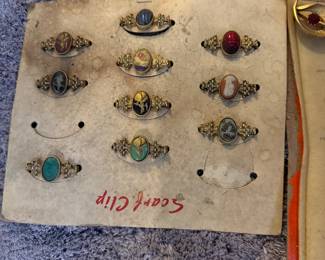 Vintage hair clips