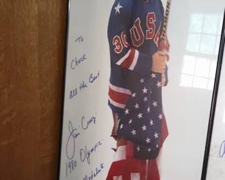 Jim Craig signed posters (2)