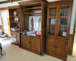 Armoire & 2 side cabinets - sold separately