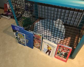 Large, solid dog crate