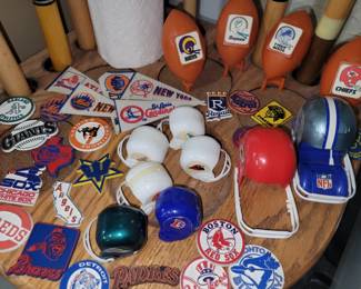 Vintage sports items
