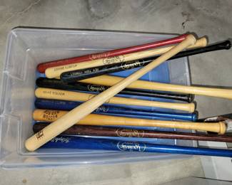 Mini baseball bats