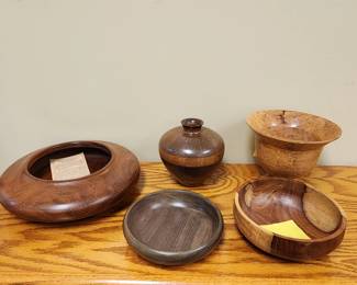 handmade turned bowls