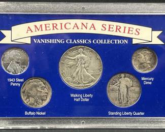 1920s-40s Silver Americana Series Coins