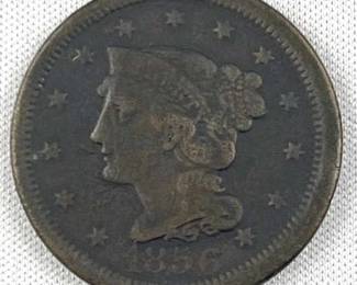 1856 US Large Cent