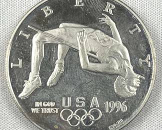 1996 Silver Dollar, Olympics Commemorative