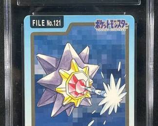 1997 Starmie Bandai Carddass Japanese CGC 6