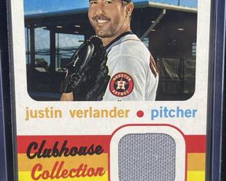 2020 Topps Heritage Justin Verlander Relic