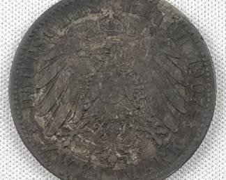 1907J German Silver 10 Mark