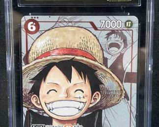 One Piece Monkey D. Luffy 25th CGC Pristine 10