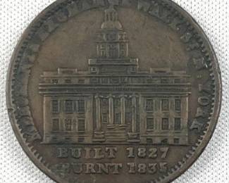 1827-35 United State 'Hard Times' Token