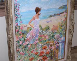 Beautiful 40"x30" original oil painting. Asking $1,195.