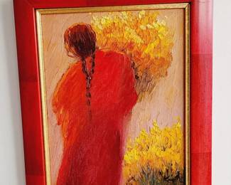 Florist in Red by Kayo