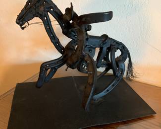 hand made welded art