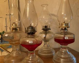 oil lamps