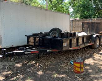 20' car hauler trailer with gorilla lift gate. Will pre-sell, $5000. Text 617-817-9481.