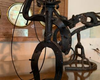 hand made welded art