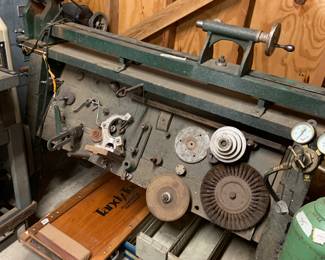 home made (I think) lathe