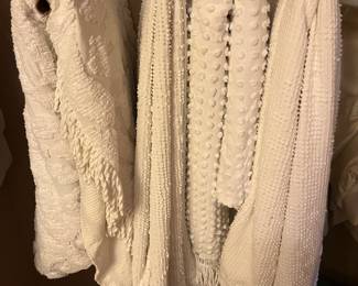 Chenille blankets