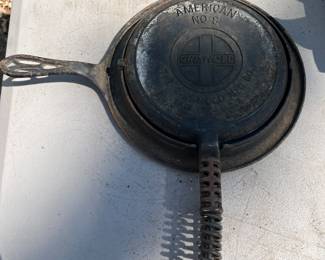 Antique waffle iron