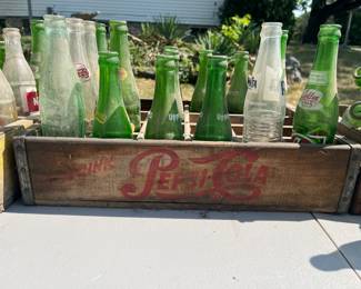 Vintage Pepsi crate