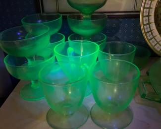 Uranium glass