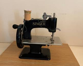 Children’s Singer sewing machine