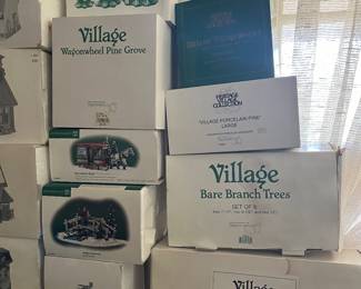 Department 56 Houses & trees