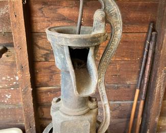 Antique water pump 