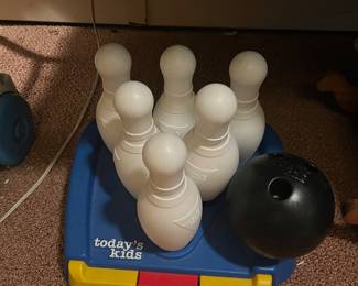 Kids bowling set