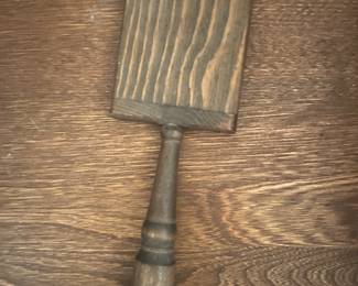 Antique hand mirror
