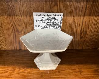 VINTAGE WILLIAM ADAMS AND SONS CAKESTAND