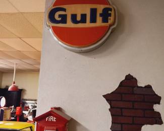 Vintage Gulf Sign.