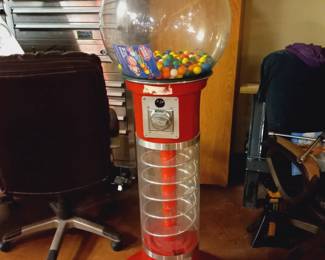 Gumball machine.