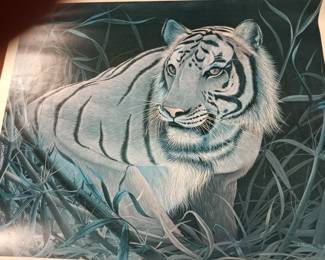 Signed and numbered limited edition print.