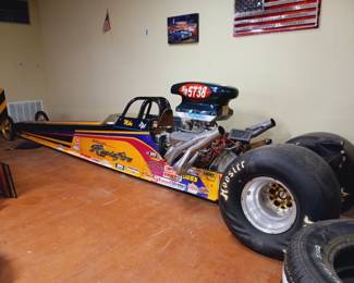 Dragster racecar.