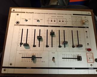 Numark Studio Master Control Center.