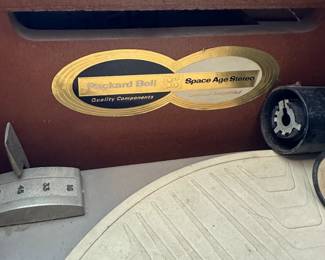 A72 - $50 Packard Bell Record Player - Measures 56" wide, 21" deep, 17" tall
