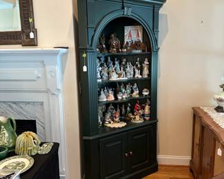 A13 - $125 corner cabinet - measures 40" wide, 23" deep, 80" tall