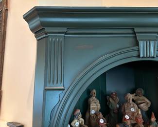 A13 - $125 corner cabinet - measures 40" wide, 23" deep, 80" tall