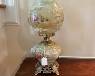 A11 - $95 - Gone with the Wind Lamp. Measures 19.5" tall. 