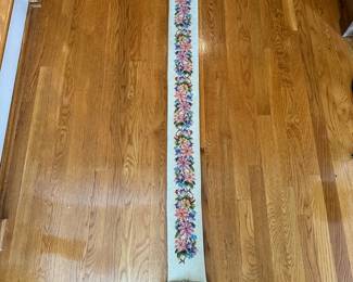 A26 - $30 tapestry bell pull - Measures 5.5" wide, 62" long.